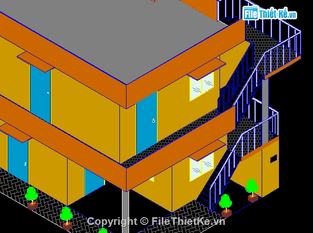 cad mẫu nhà,nhà 3d,cad nhà 3d